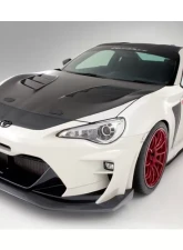 Varis Arising-II Front Bumper Ver.2 with Lip Spoiler FRP for Toyota GT-86 ZN6 2017-2019                                     - VATO-108F - Image 4