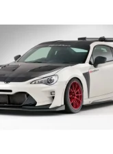 Varis Arising-II Front Bumper Ver.2 with Lip Spoiler FRP for Toyota GT-86 ZN6 2017-2019                                     - VATO-108F - Image 5