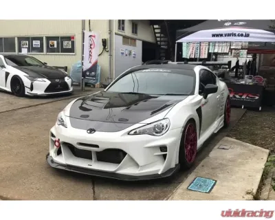 Varis Arising-II Front Bumper Ver.2 with Lip Spoiler FRP for Toyota GT-86 ZN6 2017-2019 - VATO-108F