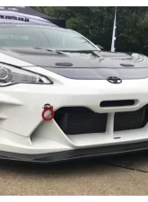 Varis Arising-II Front Bumper Ver.2 with Lip Spoiler FRP for Toyota GT-86 ZN6 2017-2019                                     - VATO-108F - Image 7