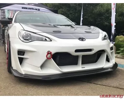 Varis Arising-II Front Bumper Ver.2 with Lip Spoiler FRP for Toyota GT-86 ZN6 2017-2019 - VATO-108F