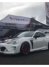 Varis Arising-II Front Bumper Ver.2 with Lip Spoiler FRP for Toyota GT-86 ZN6 2017-2019                                     - VATO-108F - Image 8