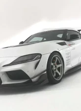 Varis Arising-I Carbon Canard Set for Toyota Supra GR A90 2020-2024 (Normal Bumper)                                     - VATO-302 - Image 6