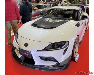 Varis Arising-I Carbon Canard Set for Toyota Supra GR A90 2020-2024 (Normal Bumper) - VATO-302