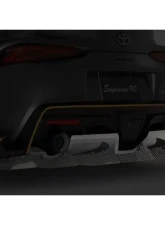 Varis Widebody Version Carbon Rear Diffuser for Toyota Supra GR A90 2020-2024                                     - VATO-353 - Image 4