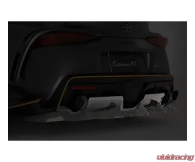 Varis Widebody Version Carbon Rear Diffuser for Toyota Supra GR A90 2020-2024 - VATO-353