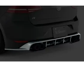 Varis Carbon Rear Under Diffuser for Volkswagen Golf R MK7 2015-2019 VAW-004C