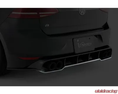 Varis Carbon Rear Under Flap for Volkswagen Golf R MK7 2015-2019, VAW-005C - VAW-005C