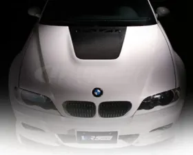 Varis VSDC Cooling Bonnet for BMW E46 M3 2001-2006, Lightweight Carbon Fiber Design