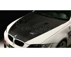 Varis Plain Weave Carbon Fiber Vented Cooling Hood for BMW E92 M3 2008-2013