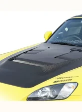 Varis Aero Carbon Bonnet for Honda S2000 AP1 2000-2009, Lightweight, Durable Carbon Fiber                                     - VBHO-102 - Image 2