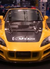 Varis Aero Carbon Bonnet for Honda S2000 AP1 2000-2009, Lightweight, Durable Carbon Fiber                                     - VBHO-102 - Image 2