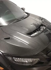 Varis Arising-I Vented Cooling Hood (FRP) for Honda Civic Type-R FK8 2017-2019                                     - VBHO-105F - Image 2