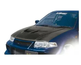Varis ASSO FRP Cooling Bonnet for Mitsubishi Evolution VI (2001-2007) - Lightweight Design