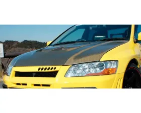 Varis Carbon Cooling Bonnet for Mitsubishi Evolution VII CT9A 2001-2003, Lightweight Design
