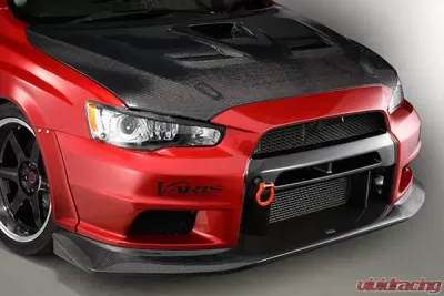Varis Carbon Vented Hood Version 1 for Mitsubishi EVO X CZ4A 2008-2015 - VBMI-117
