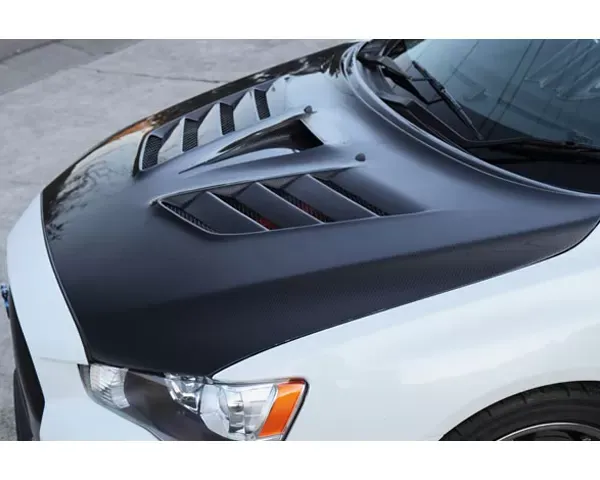Varis FRP Vented Hood Version 2 Mitsubishi EVO VII CT9A 01-02 - VBMI-120