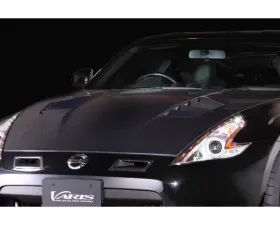 Varis FRP Cooling Bonnet for Nissan 370Z Z34 2009-2018, Lightweight Fiberglass Design
