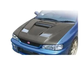 Varis Carbon Aero Bonnet for Subaru Impreza GC8 (1992-2000) - Lightweight Performance Part