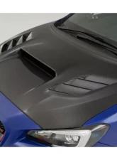 Varis FRP Cooling Hood for Subaru WRX VAB 2015-2020, Lightweight Fiberglass Design                                     - VBSU-130 - Image 2