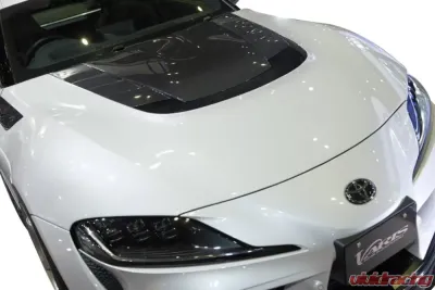 Varis Arising-I Carbon Cooling Bonnet for Toyota Supra GR A90 2020-2024 - VBTO-140