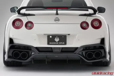 Varis 19" Magnum Opus Ver.2 Rear Bumper LED Caution Lamp for Nissan GT-R R35 2017-2019 - VLUN-001