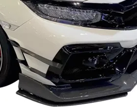 Varis Arising-II Double Canards for Honda Civic Type R 2017-2021, Lightweight Material