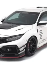 Varis Arising-II Side Skirt and Underboard for Honda Civic Type R 2017-2021                                     - VAHO-023 - Image 4