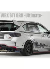 Varis Ultimate Rear Diffuser for GRB Subaru WRX Hatchback 2008-2014, VASU-178                                     - VASU-178 - Image 3