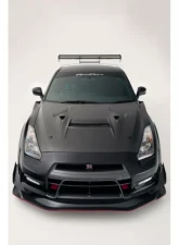 Varis Ultimate 2017 Version Big Canard Ver.2 for Nissan GT-R R35 2009-2019 Wide Under Lip                                     - VANI-222 - Image 3