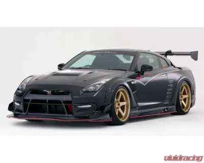 Varis Ultimate 2017 Version Big Canard Ver.2 for Nissan GT-R R35 2009-2019 Wide Under Lip - VANI-222