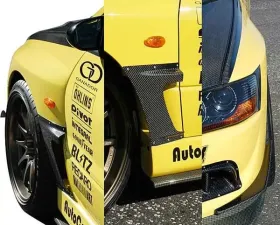 Varis Carbon Aero GT Fender Set for Mitsubishi EVO CT9A 2006-2007, VAMI-053