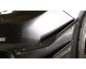 Varis Single Carbon Fiber Hyper Canards for Subaru STI GRB 2008-2012 VASU-085