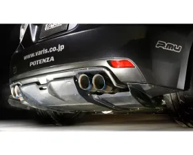 Varis FRP and Carbon Fiber Rear Diffuser for Subaru STI GRB 2008-2012 VASU-092