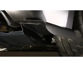 Varis Carbon Fiber Rear Side Diffuser Fins for Subaru STI GRB 2008-2012 VASU-093