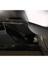Varis Carbon Fiber Rear Side Diffuser Fins for Subaru STI GRB 2008-2012 VASU-093                                     - VASU-093 - Image 2