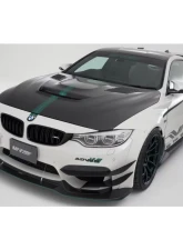 Varis VRS Full Widebody Kit for BMW F82 M4 2014-2019, Lightweight Carbon Fiber                                     - VAB-8208 - Image 2