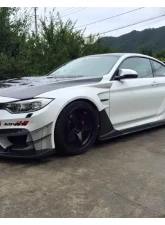 Varis VRS Full Widebody Kit for BMW F82 M4 2014-2019, Lightweight Material, Custom Fit                                     - VAB-8209 - Image 13