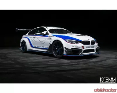 Varis VRS Widebody VSDC Double Canard Set for BMW F82 M4 2014-2019, Lightweight Carbon Fiber - VAB-8210