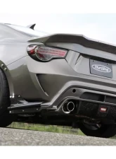 Varis Solid & Joker Rear Spoiler with Acrylic Gurney Flap for Toyota GT-86, Scion FRS, Subaru BRZ 2012-2016                                     - HA-T005 - Image 3