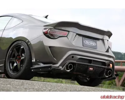 Varis Solid & Joker Rear Spoiler with Acrylic Gurney Flap for Toyota GT-86, Scion FRS, Subaru BRZ 2012-2016 - HA-T005