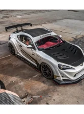 Varis Wide FRP Front Fender Set for Toyota GT-86, Scion FRS, Subaru BRZ 2012-2016                                     - VATO-063 - Image 6