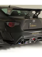 Varis Wide FRP Rear Fender Air Shroud Carbon for Toyota GT-86, Scion FRS, Subaru BRZ 2012-2016                                     - VATO-071 - Image 6