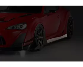 Varis Kamikaze-86 Widebody Side Skirt Carbon Air Flowing Guards for Toyota GT-86, Scion FRS, Subaru BRZ 2012-2019