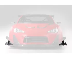 Varis Kamikaze-86 Widebody VSDC Front Diffuser Side Fin for Toyota GT-86, Scion FRS, Subaru BRZ 2012-2019