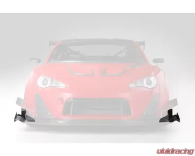 Varis Kamikaze-86 Widebody VSDC Front Diffuser Side Fin for Toyota GT-86, Scion FRS, Subaru BRZ 2012-2019 - VATO-096