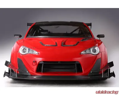 Varis Kamikaze-86 Widebody VSDC Front Diffuser Side Fin for Toyota GT-86, Scion FRS, Subaru BRZ 2012-2019 - VATO-096