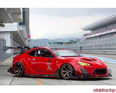 Varis Kamikaze-86 Widebody VSDC Front Diffuser Side Fin for Toyota GT-86, Scion FRS, Subaru BRZ 2012-2019 - VATO-096