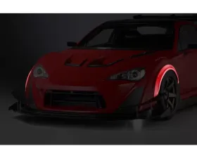 Varis Kamikaze-86 Widebody FRP Extra Front Wide Fender for Toyota GT-86, Scion FRS, Subaru BRZ 2012-2019