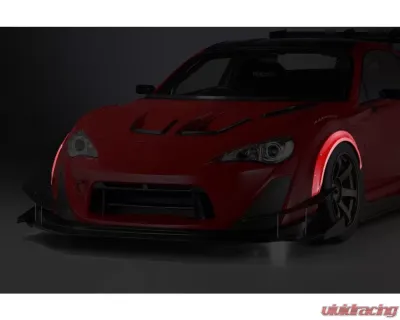 Varis Kamikaze-86 Widebody FRP Extra Front Wide Fender for Toyota GT-86, Scion FRS, Subaru BRZ 2012-2019 - VATO-097